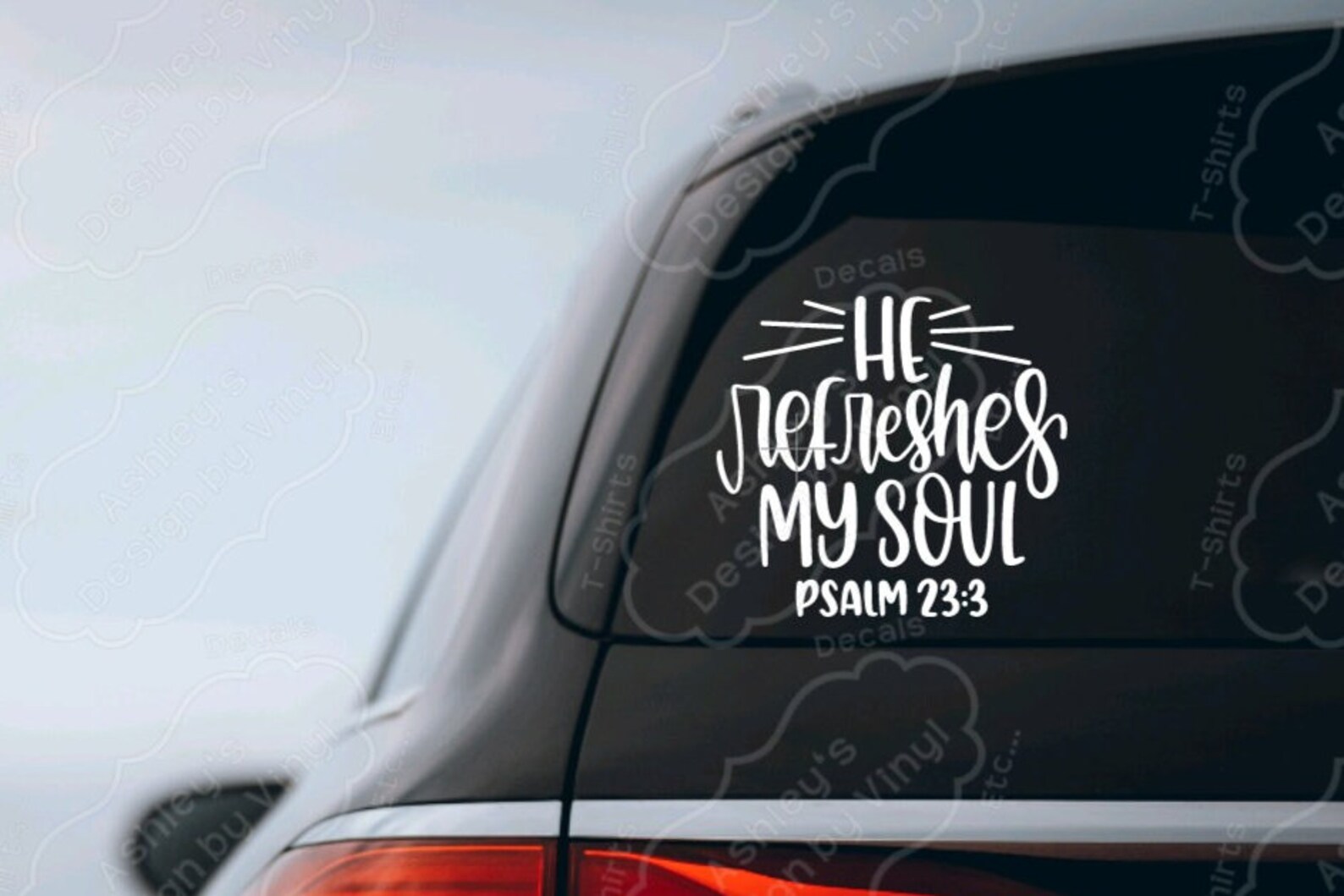 Bible Verse Car Decals Etsy