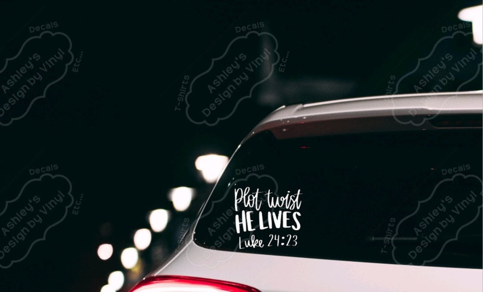 Bible Verse Car Decals Etsy