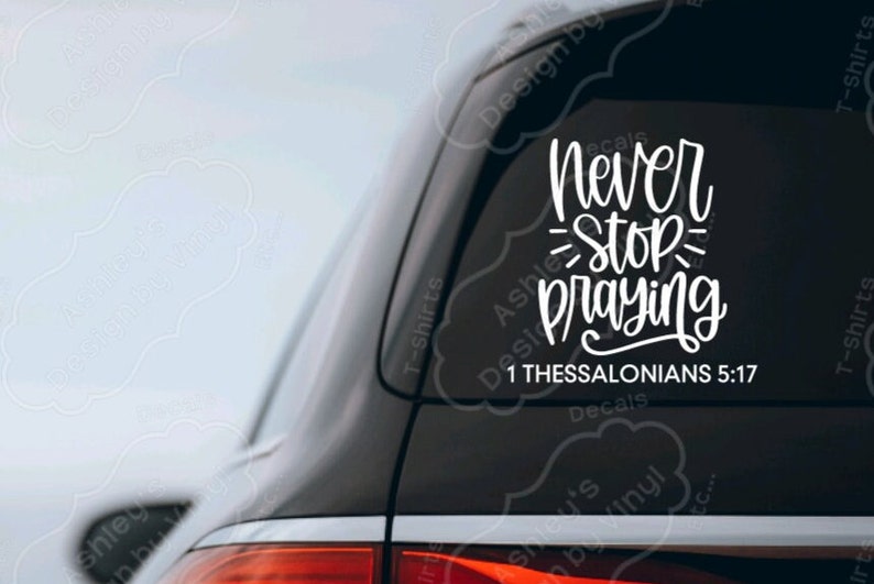 Bible Verse Car Decals Etsy