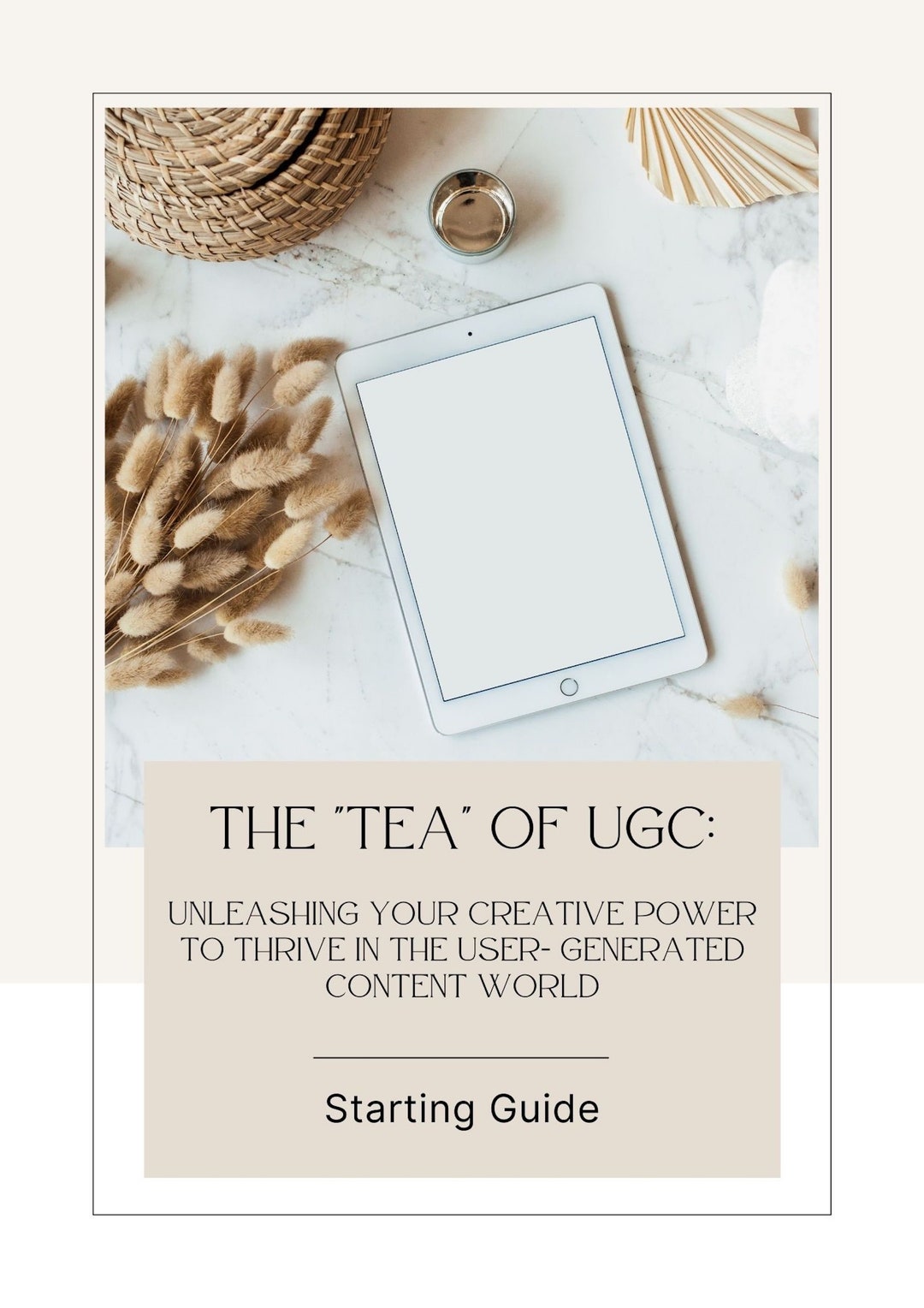The Tea of UGC: Unleashing Your Creative Power to Thrive in the User ...