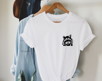 Stay Trashy shirt wasbeer, shirt schattige wasbeer, shirt wasbeer, shirt wasbeer, shirt wasbeer, cadeau wasbeer, T-shirt wasbeer, T-shirt dierenliefhebber