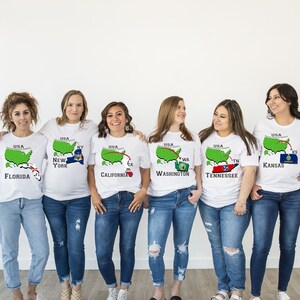 USA States Shirt, State Shirt, USA Travel Shirt, State Shirt, USA Trip Shirt,New Mexico,Alaska,Arizona,Connecticut,Delaware,Illinois,Ohio