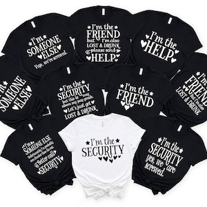 Funny Friend Group Shirts, If Lost or Drunk Please Return To Friend, Matching Girl Group T-Shirt, Girls Trip, Girls Weekend, Girls Vacation