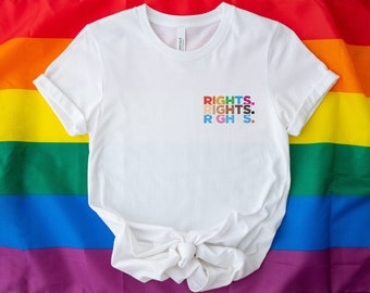 Pride Rights, BLM Rights, LGBT Rights, Human Rights, Womens Rights Shirt, LGBTQ Shirt, Pride Rainbow Shirt,Equality Shirt,Equal Rights Shirt