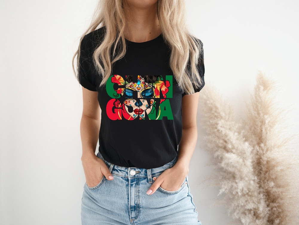 Chingona Shirt,Mexican Shirt,Latina Power Shirt,Funny Mexican Shirt,Spanish Shirt,Latina Af Shirt,Espanol Shirt, Sugar Skull Shirt Donuink Store