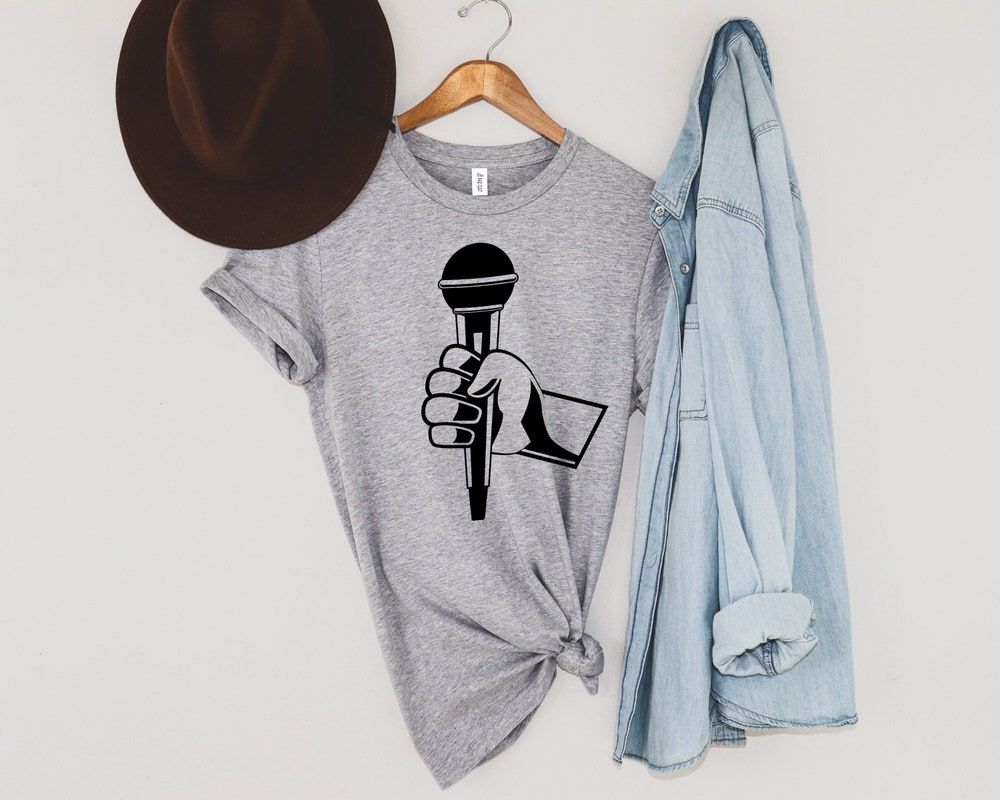 Microphone Shirt,Karaoke Shirt ,Singer Shirt,Music Shirt, Karaoke Party Shirt,Karaoke Night Shirt, Karaoke Singer Shirt,Music Lovers Shirt