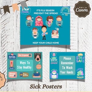 Daycare Template Childcare Printables Canva Template Daycare Form Childcare Templates Daycare Sick Policy Poster for Daycare In Home Daycare