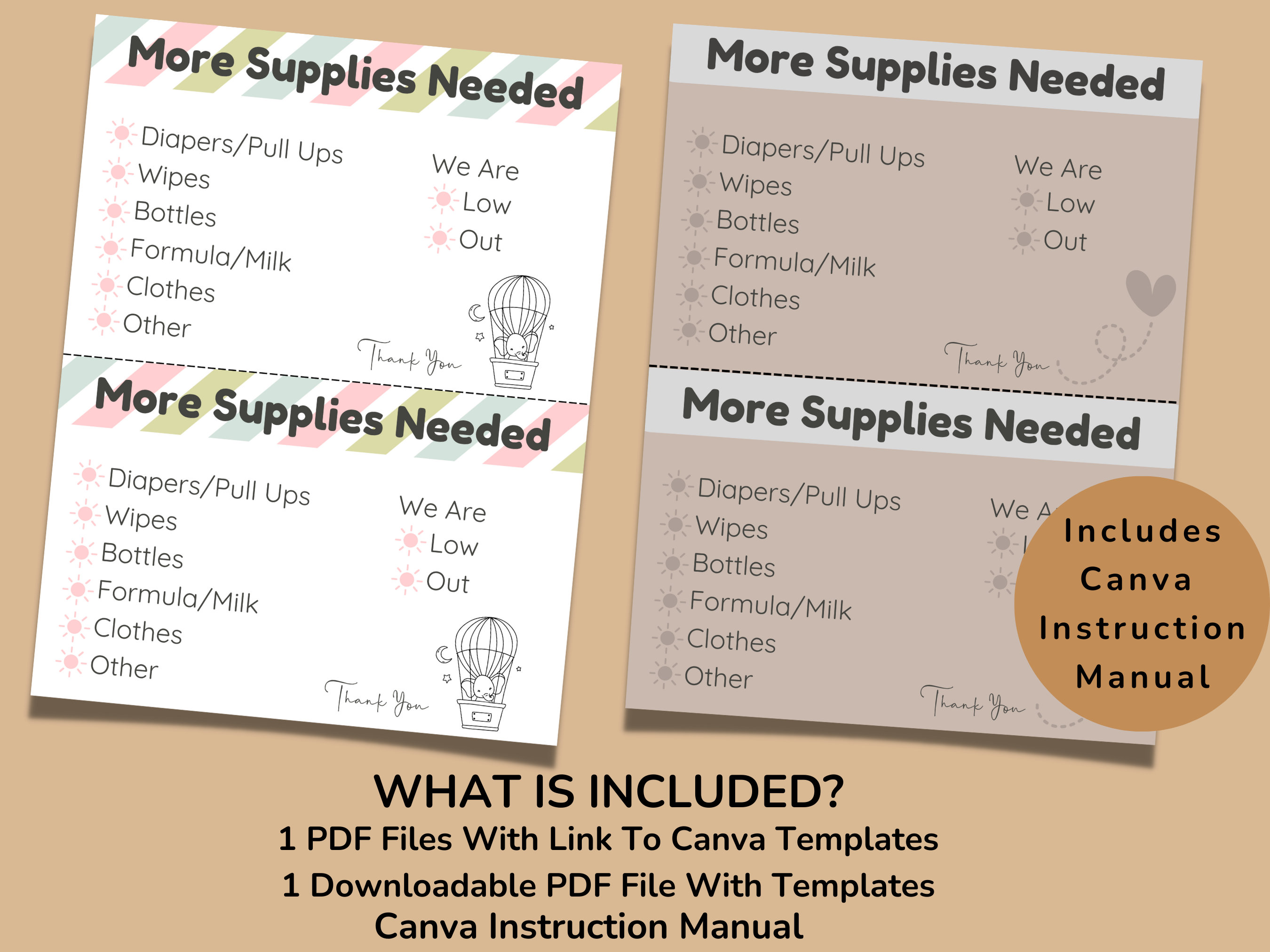 Daycare Template Childcare Printables Canva Template Daycare Forms