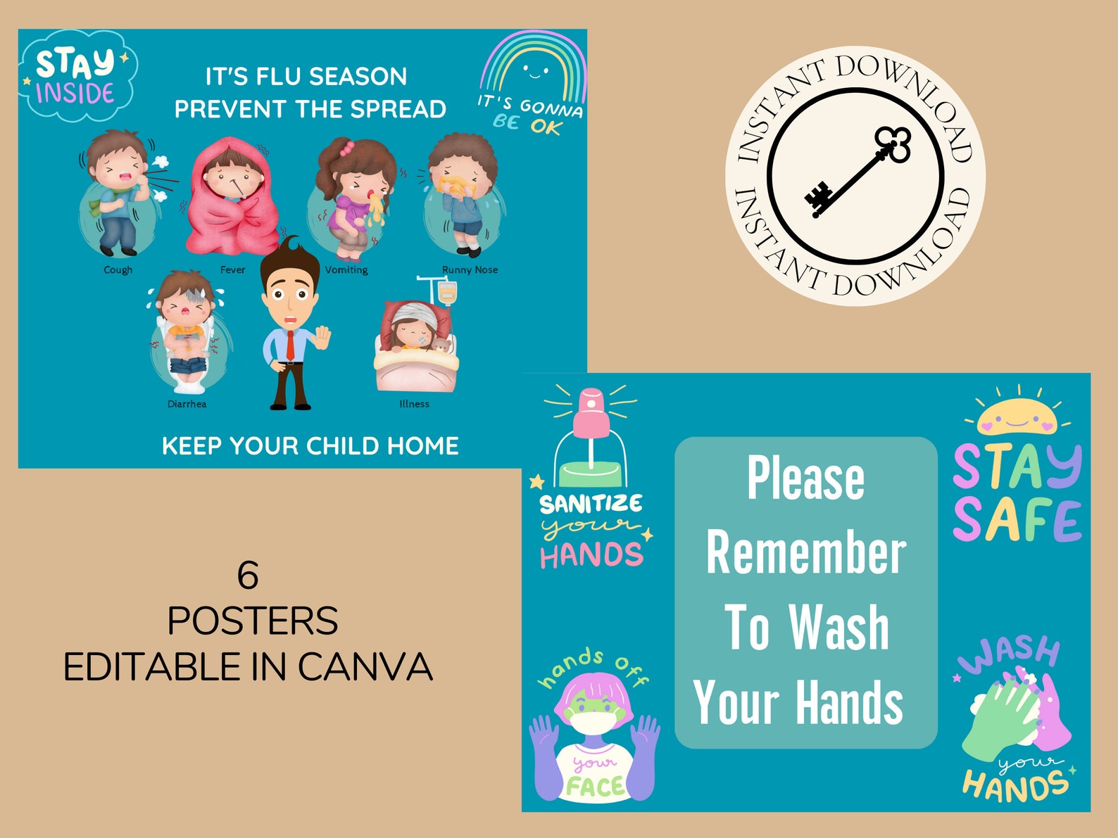 Daycare Template Childcare Printables Canva Template Daycare Form ...