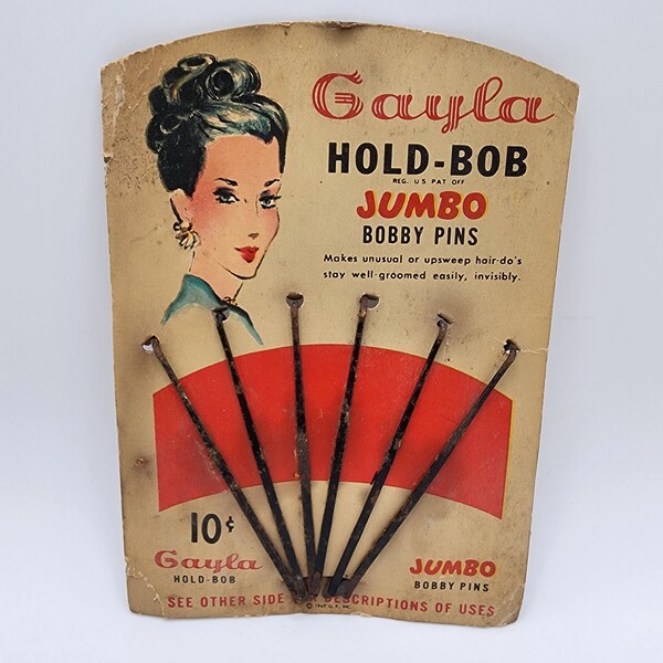 1947 Gayla Jumbo Bob Pins