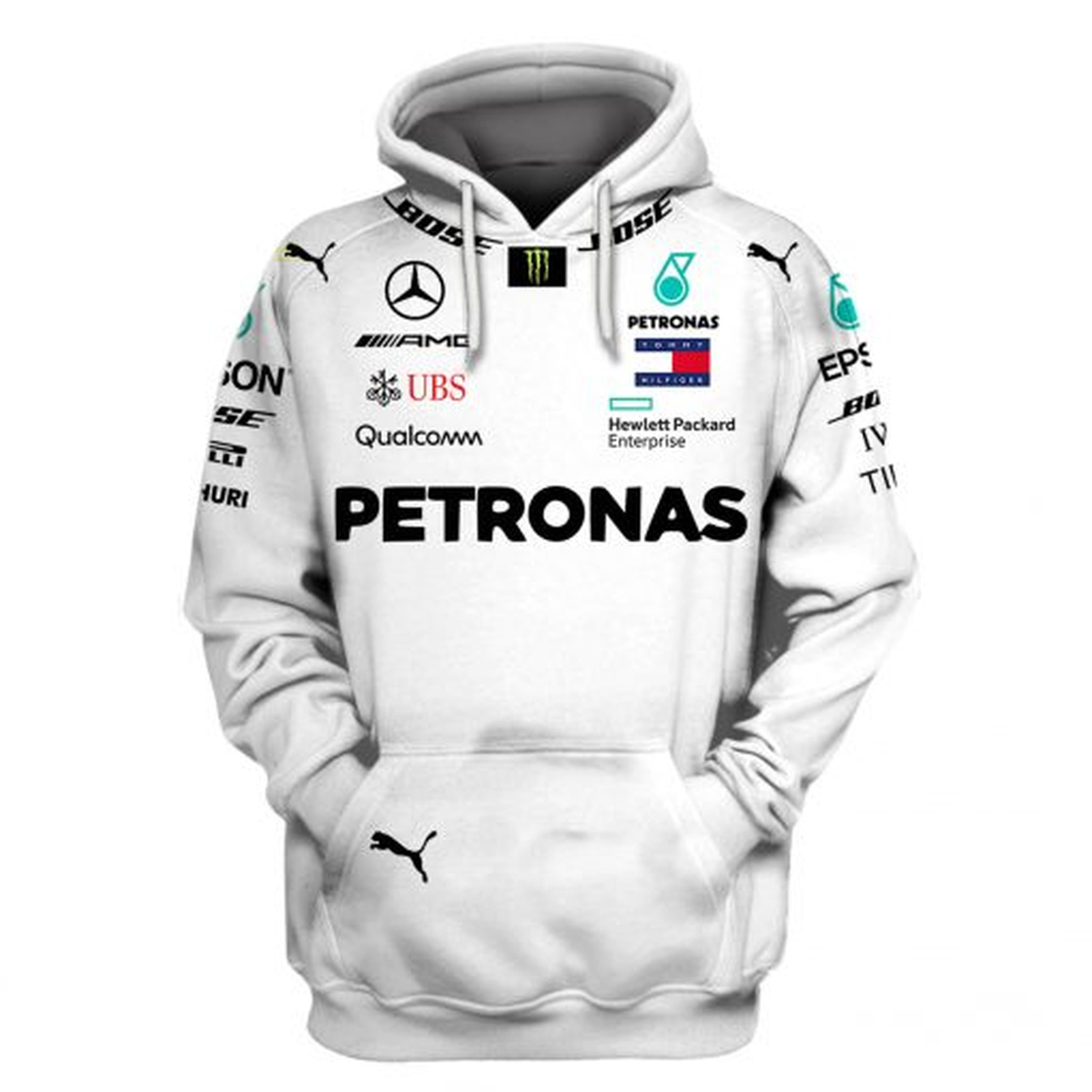 Discover Petronas Racing Hoodie 3D, F1 Team Racing Hoodie, Nascar 2023 Shirt Hoodie