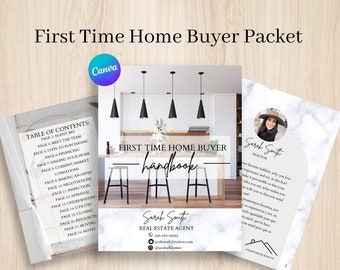 First Time Home Buyer Packet, First Time Home Buyer Handbook, Homebuyer Guide, Homebuyer Seminar Kit, First Time Home Buyer Checklist