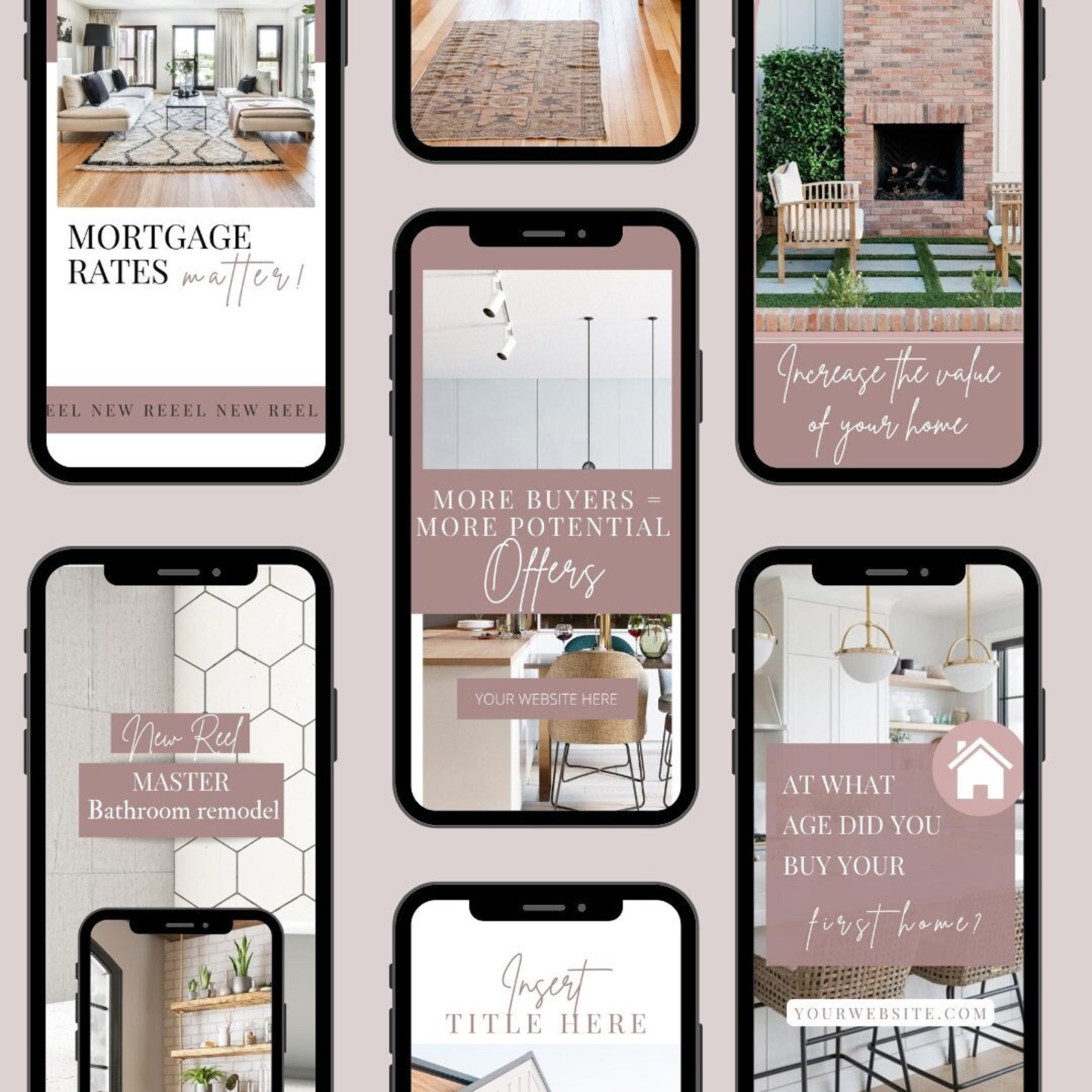 Real Estate Reels, Real Estate Reel Template, Custom Reel, Realtor ...