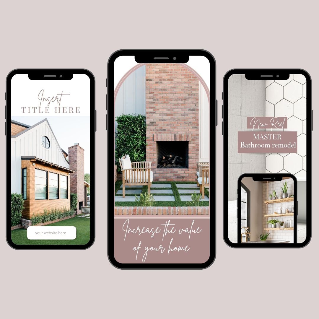 Real Estate Reels, Real Estate Reel Template, Custom Reel, Realtor ...