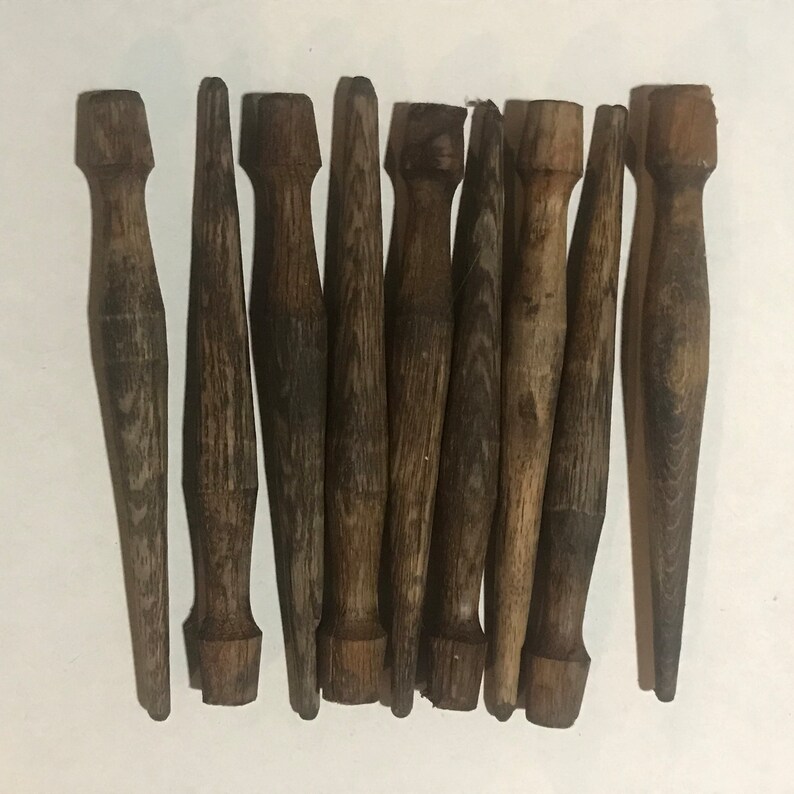 Vintage World War II Era Wood Tent Stakes 9 Etsy