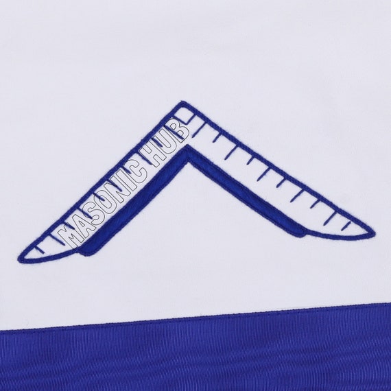 フリーメイソンの崇拝のマスターシルバージュエルカラーと刺繍