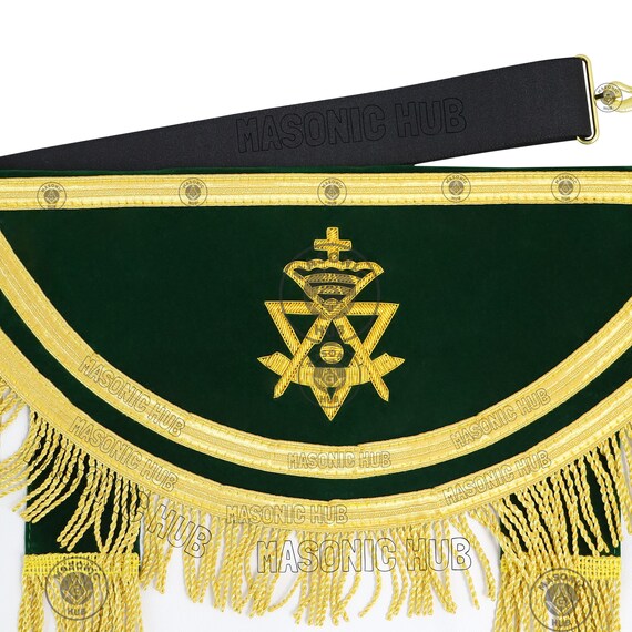 MASONIC TUTTO BIANCO MASTER MASON 100% GREMBIULE E GUANTO IN - Foto 7