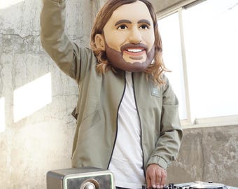 David Guetta cabezón bighead bubblehead reguetonero reggaeton hora loca