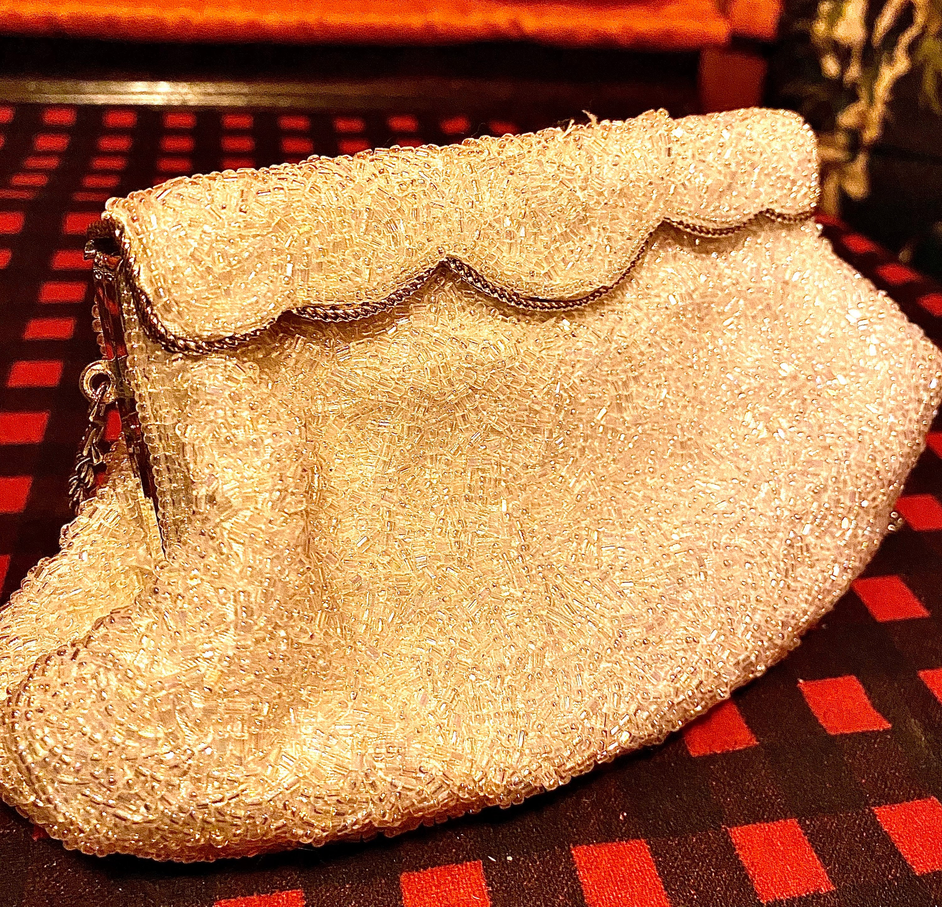 Late 50s/ Early 60s La Regale Beaded Clutch