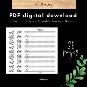 Cute Handwriting Practice Sheets, Printable Handwriting Worksheets,  Alphabet Writing Practice, ABC Letter Tracing, Improve Handwriting 