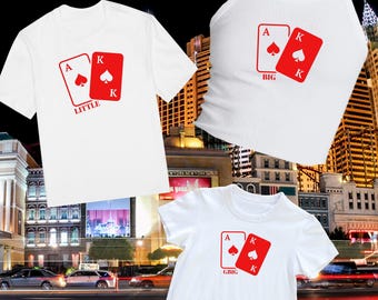 Poker Card Sorority Big/Little Reveal Shirts: Matching Greek Life Apparel