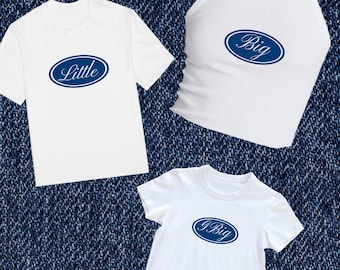 Retro Ford Inspired Big/Little Shirt • Sorority Reveal Tee • Big Little Week Gift • Matching Greek Life Shirts • Cute Reveal Day Outfit