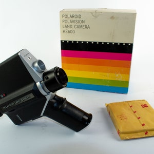 Polaroid Polavision Land Camera #3600 + new expired film