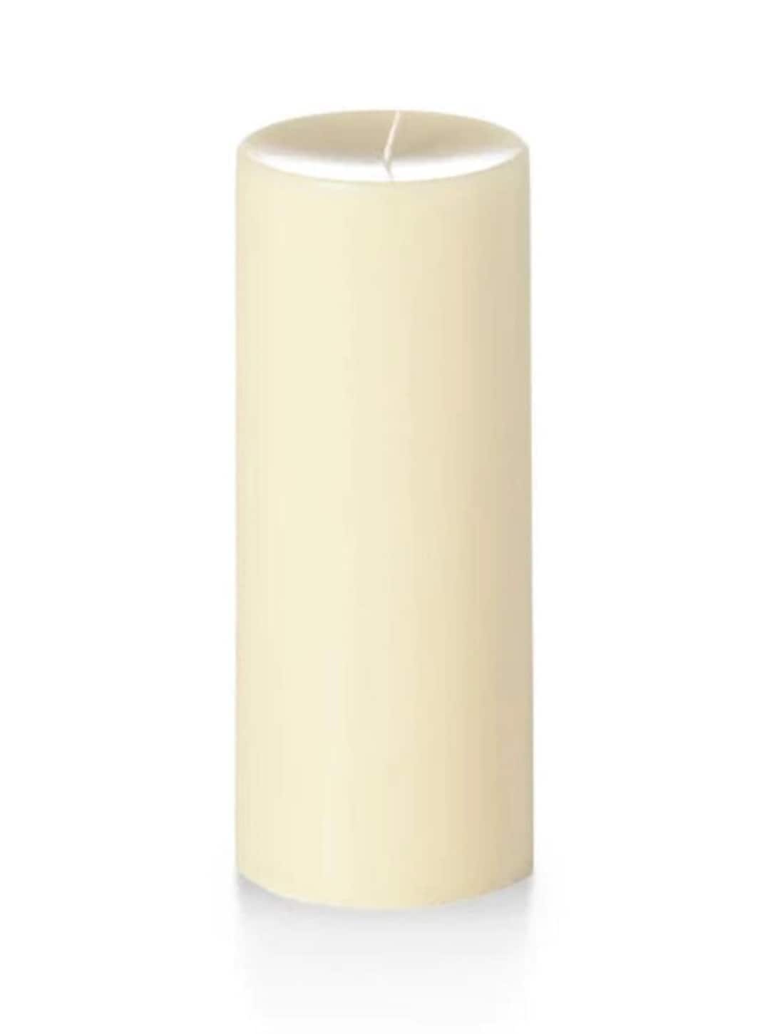 Column Pillar Candles 4X10 ivory Etsy