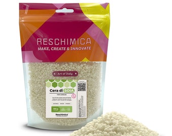 Cera di Soia per Candele, ideale per la realizzazione di candele profumate ed ecologiche (500 gr)