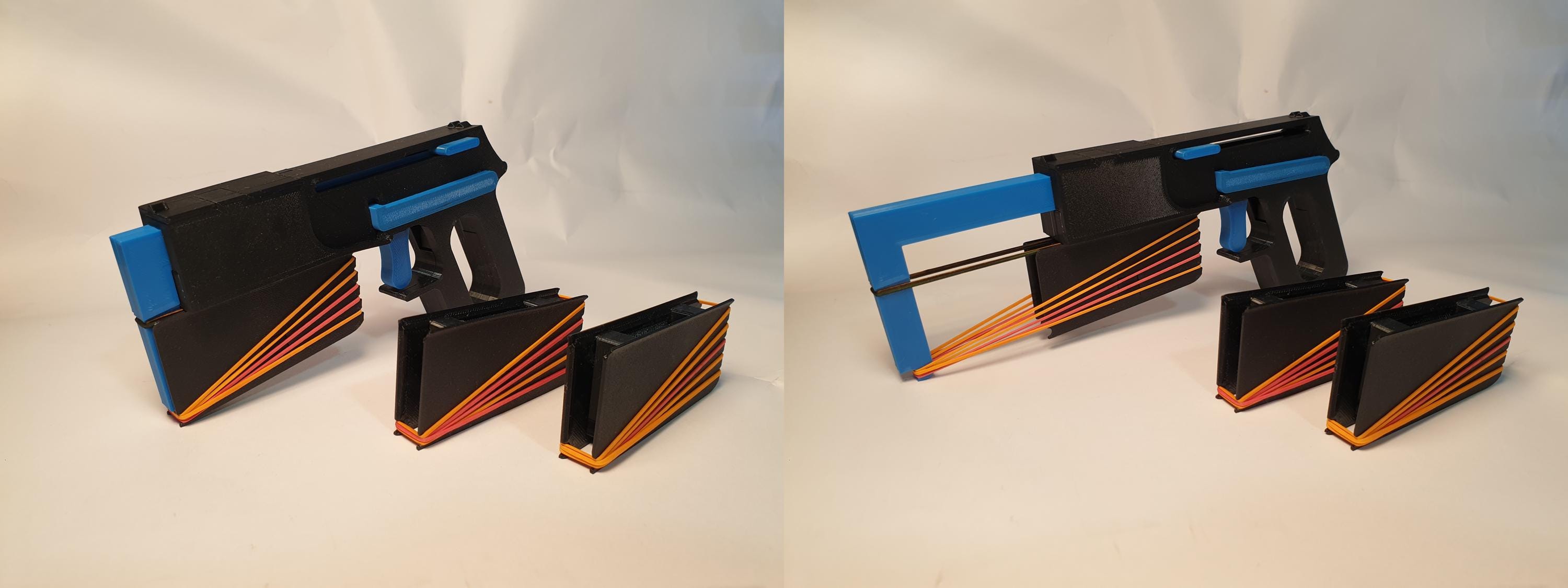 Rubber Band Launcher STL File for 3D Printing - Etsy