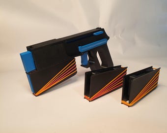 Rubber band launcher STL file for 3D printing