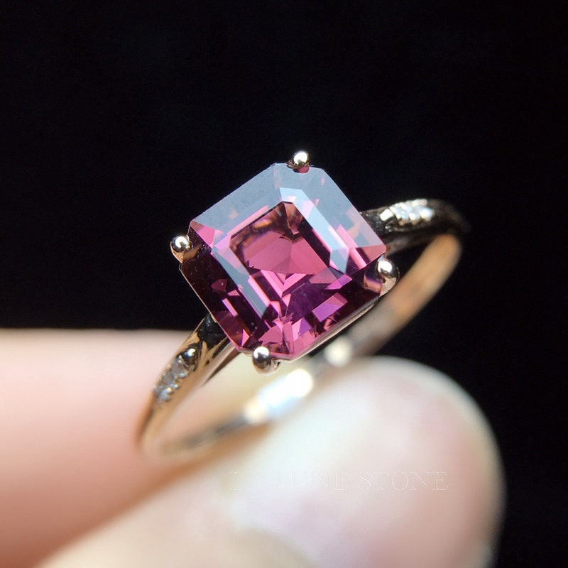 Pink Tourmaline Ring Etsy — free download