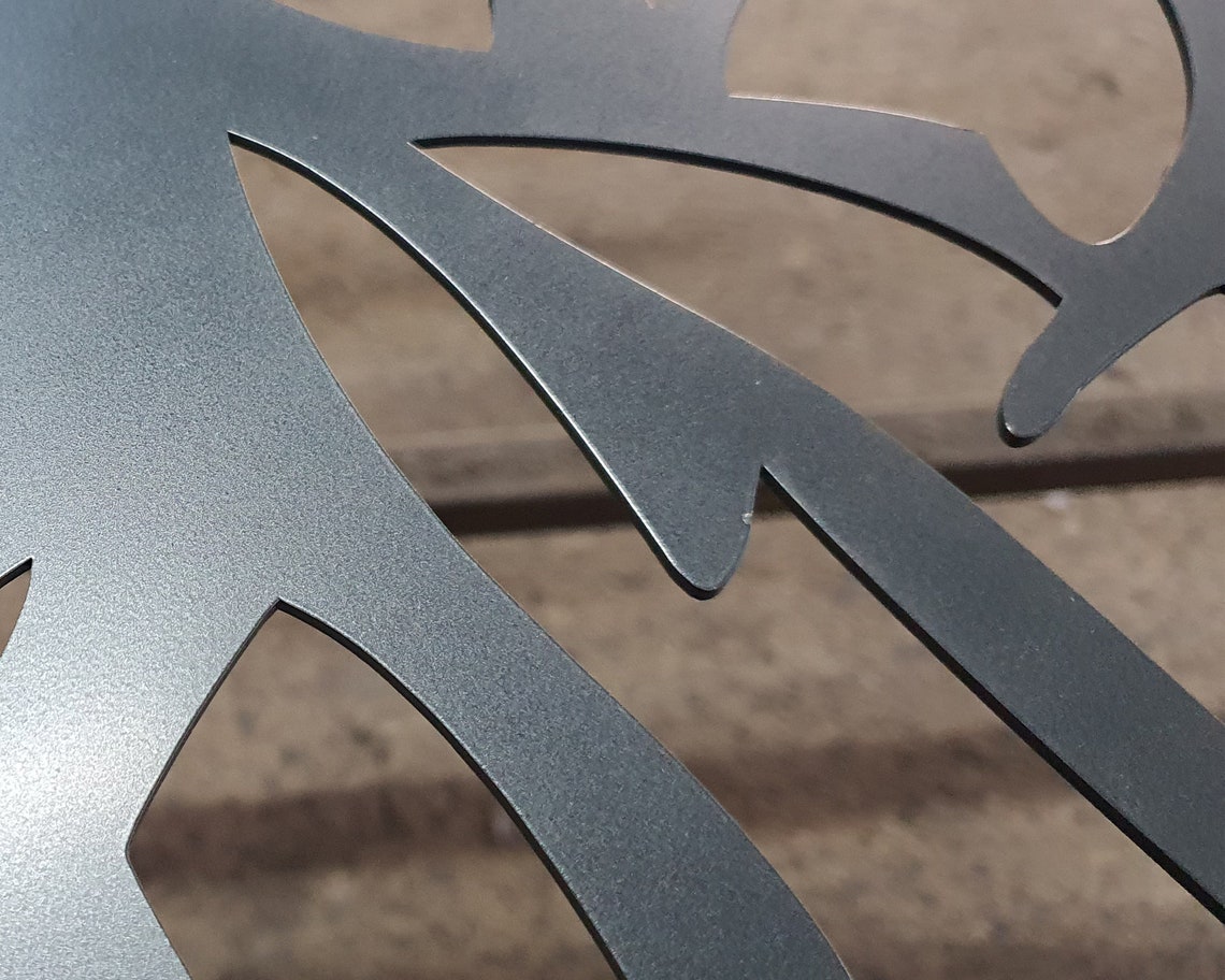 Metal Railing Panel Laser Cut Deck Panel Staircase Etsy