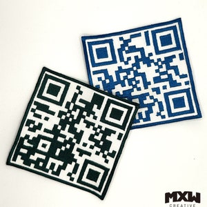 Rick Roll funny prank Video link readable QR Code 3x3 pattern | Postcard