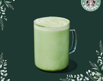 Sugar-Free Vanilla Protein Matcha - DIY Copycat Starbucks Recipe | Instant Digital Download
