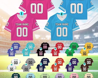 Camiseta de fútbol corta personalizada con nombre y número de equipo, camiseta corta personalizada para mujer, camiseta para el día del partido de animadoras, regalo para el portón trasero