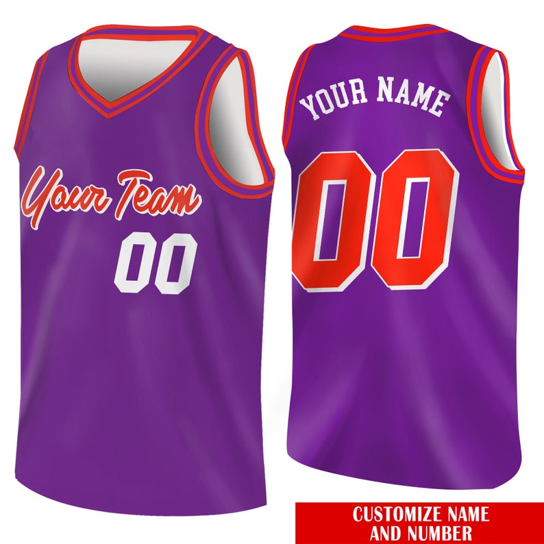 Custom Basketball Jersey Team Name & Number, Basketball Jersey Team, Game Day Outfit, Basketball Jersey for Basketball Fan Lovers Players zdjęcie 5