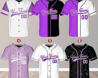 Personalized Team Name And Number Baseball Jersey, Custom Baseball Jersey Shirt, Baseball Jersey Uniform For Baseball Fans Baseball Lovers