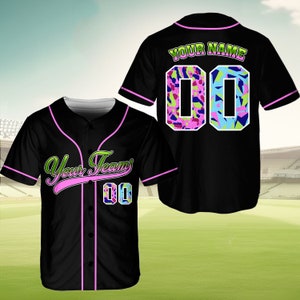 Personalized Team Name And Number Baseball Jersey, Custom Baseball Jersey Shirt, Baseball Jersey Uniform For Baseball Fans Lovers