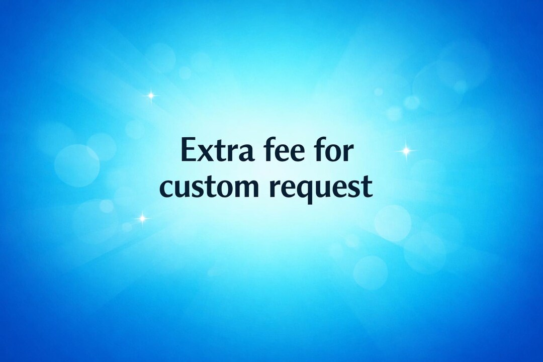 Fancy Request Custom Request - Etsy