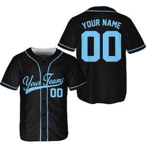Personalized Team Name And Number Baseball Jersey, Custom Baseball Jersey Shirt, Baseball Jersey Uniform For Baseball Fans Baseball Lovers