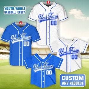Personalized Team Name And Number Baseball Jersey, Custom Baseball Jersey Shirt, Baseball Jersey Uniform For Baseball Fans Baseball Lovers