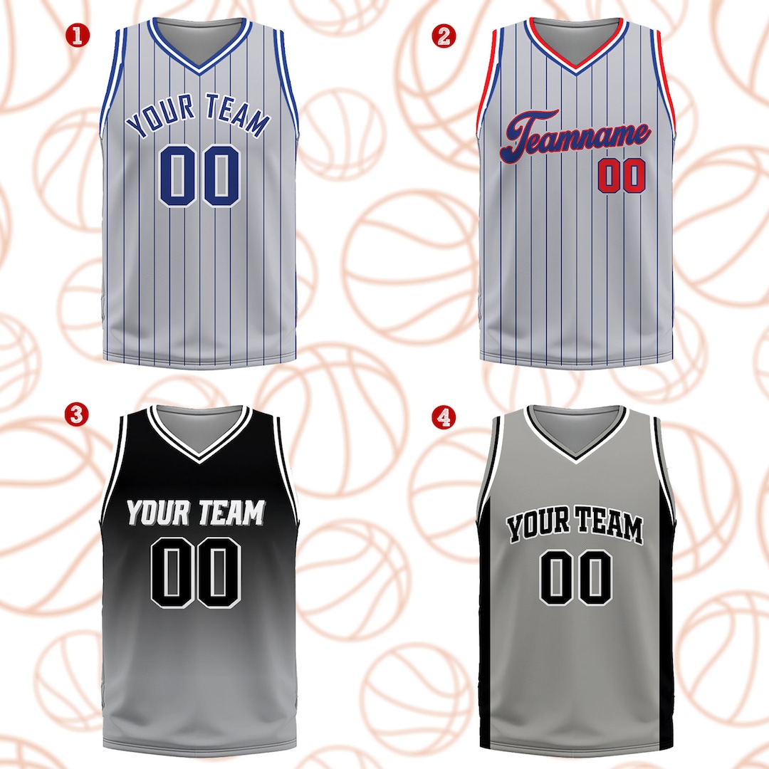 Custom Basketball Jersey Team Name & Number, Basketball Jersey Team