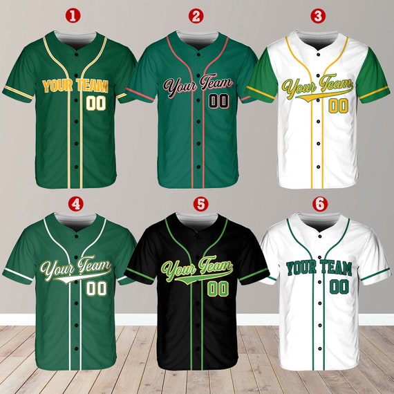 Personalized Team Name and Number Baseball Jersey Custom Baseball Jersey Shirt Baseball Jersey Uniform for Baseball Fans Baseball Lovers Etsy