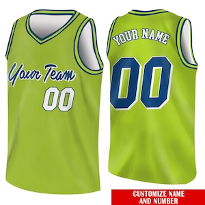 Custom Basketball Jersey Team Name & Number, Basketball Jersey Team, Game Day Outfit, Basketball Jersey for Basketball Fan Lovers Players zdjęcie 6