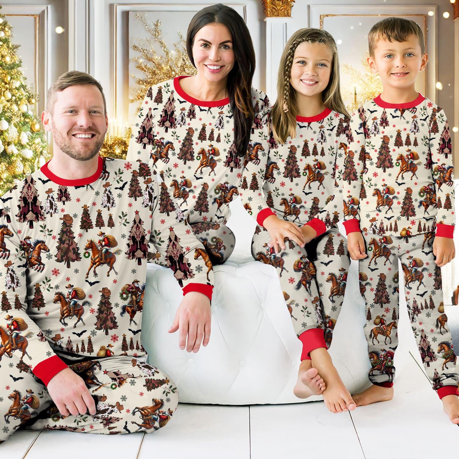 Family Cowboy Pajama Etsy UK