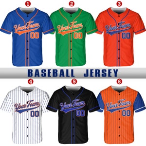 Personalized Team Name And Number Baseball Jersey, Custom Baseball Jersey Shirt, Baseball Jersey Uniform For Baseball Fans Baseball Lovers
