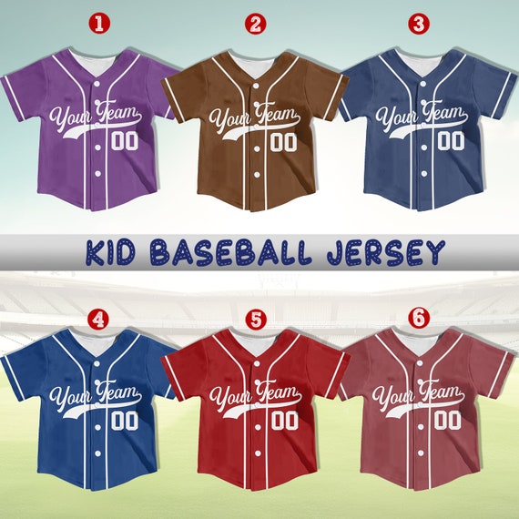 Maglia Da Baseball Personalizzata, Maglietta Da Baseball Semplice Personalizzata Per Uomini, Donne, Giovani E Bambini, Uniforme Da Baseball Con Nome E Numero Della Squadra Stampati - Italia - Foto 12