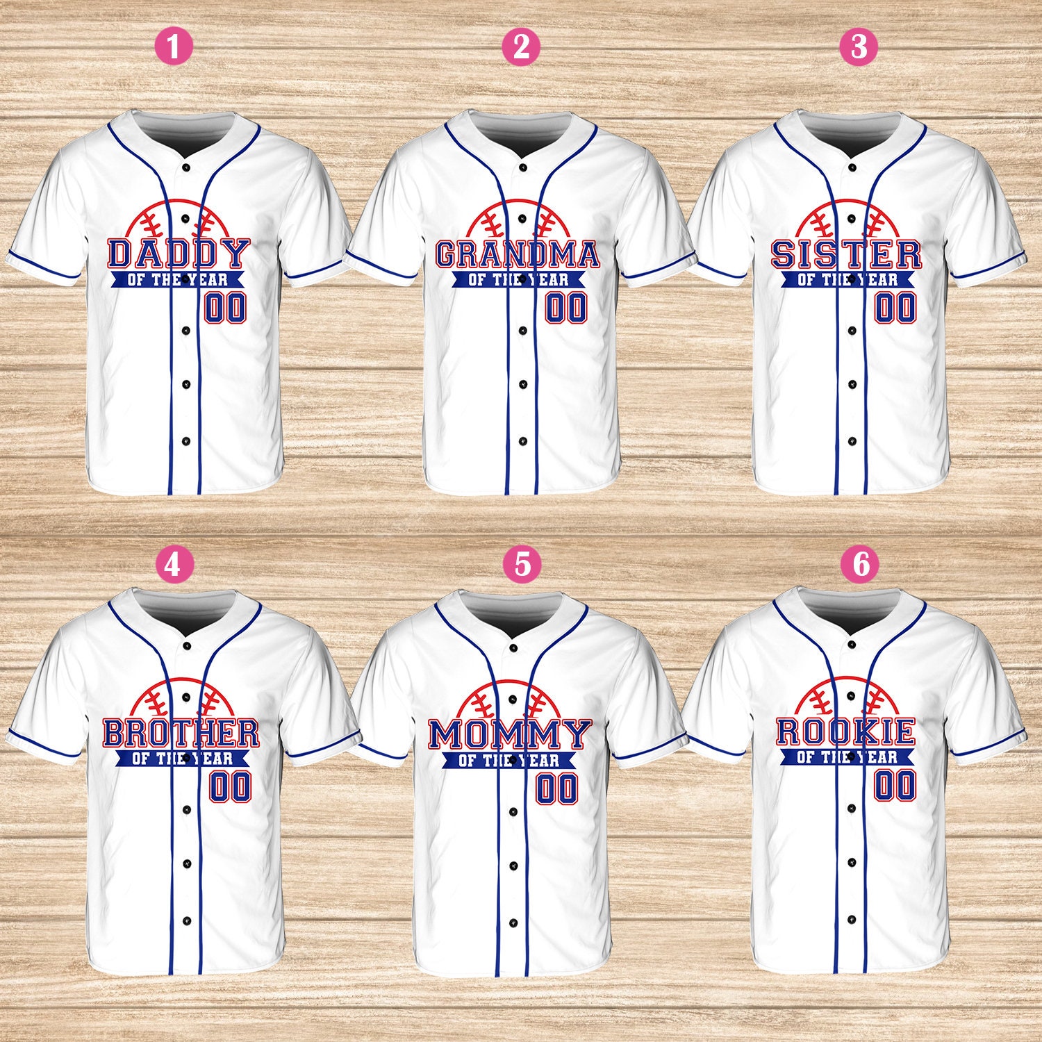 Henry Rowengartner #1 Deluxe Embroidered Baseball Jersey