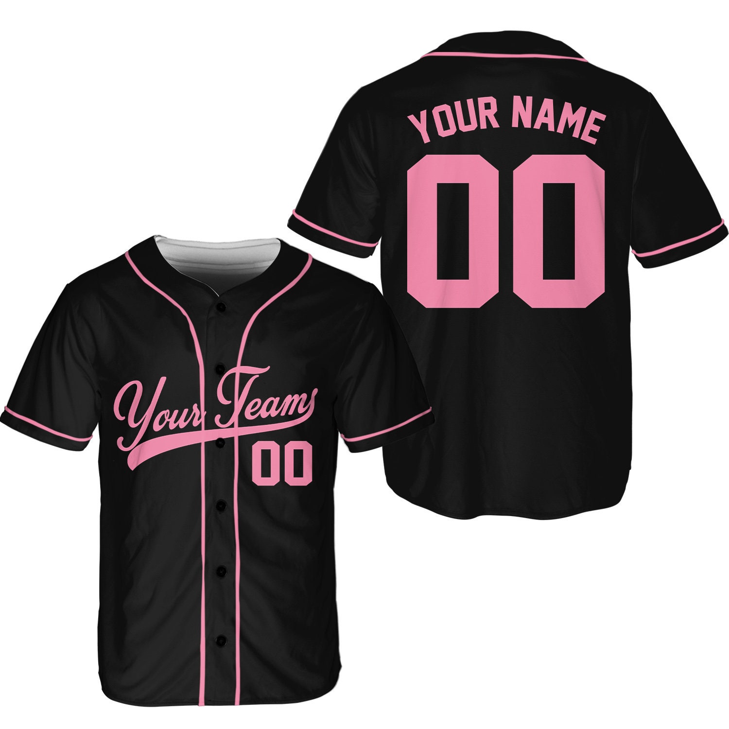 Pesonalized Custom Baseball Jesey, Stitched O Pinted Name